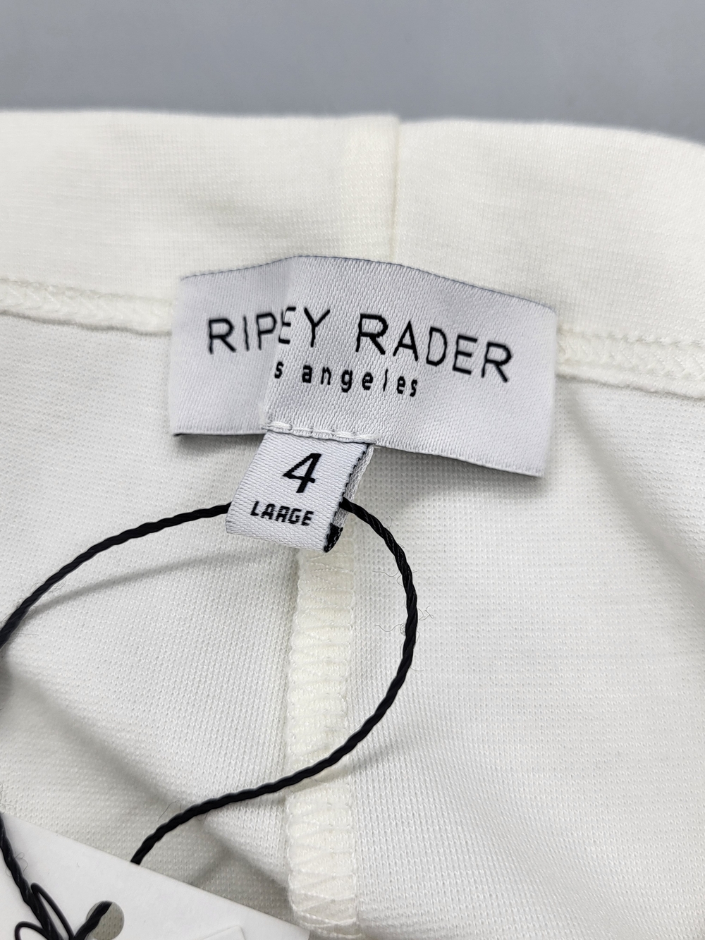 Ripley Rader Off-White Ponte Knit Long Wide Leg Pant - Picture 13 of 16